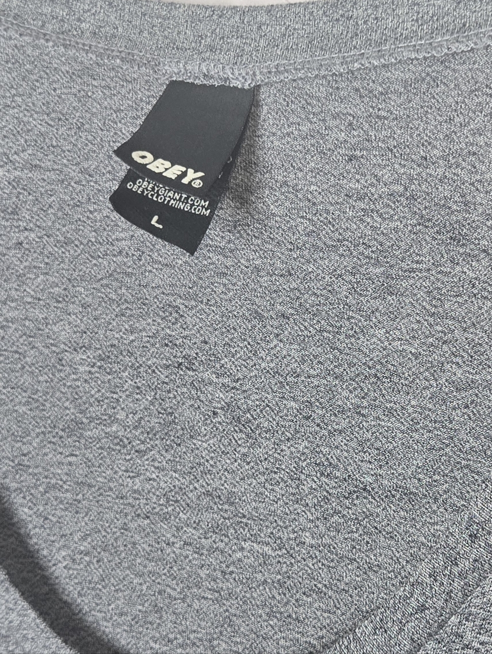 Obey Grey Graphic Tee - Picture 2 of 4